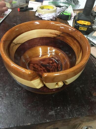 Knitting bowl