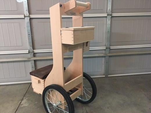 Unfinished cart