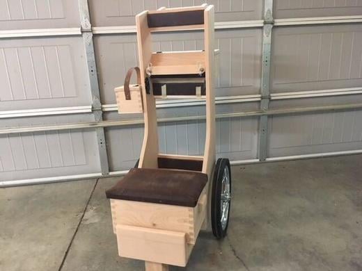 Unfinished cart